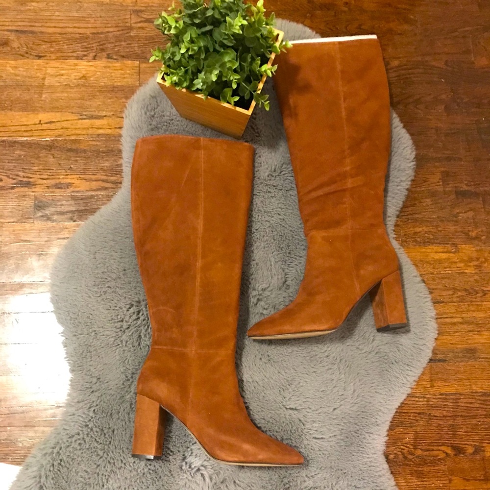 Charles David | Knee high suede boots